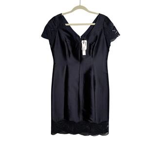 Tosca Couture Cap Sleeve Dress $2970 Women's Sz. L